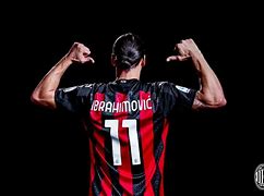 Image result for Zlatan Ibrahimovic AC Milan Theird Jersey