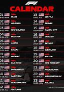 Image result for F1 2024 Calander