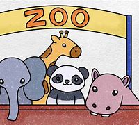 Image result for Zoo Drawing