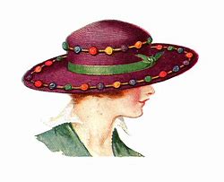 Image result for Vintage Hat Clip Art