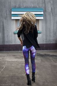 Image result for Galaxy Leggings Outfit