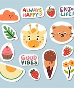 Image result for Cute Sticker Graphics