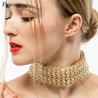 Image result for Chain Choker Necklace