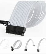 Image result for White PC Cables