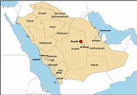 Image result for Provinces of Saudi Arabia Map