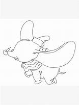 Image result for Dumbo Movie Line Art