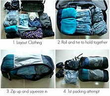 Image result for Travel Fashion Girl Packing Cubes