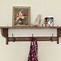 Image result for Decorative Wall Shelf with Hooks