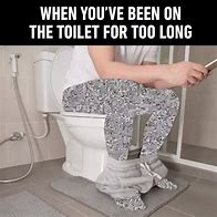 Image result for Sitting in a Toilet Meme