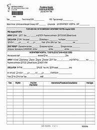 Image result for Washington State EMS No CPR Form