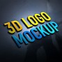 Image result for 3D Logo Mockup PSD