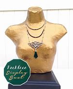 Image result for Necklace Display Back View