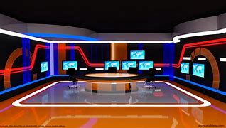 Image result for TV Studio Set Design