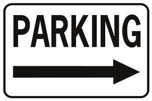 Image result for Parking Right Arrow Clip Art