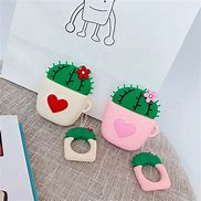 Image result for Air Pods Case Cute Cactus