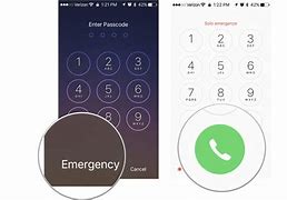 Image result for Pic of Emergency Call iPhone