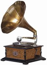 Image result for Phonograph with Horn