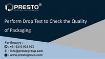 Image result for Best Method for Drop Test