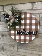 Image result for Welcome Door Hanger