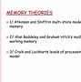 Image result for Information Process Model of Memory