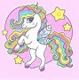 Image result for Cartoon Unicorns and Rainbows