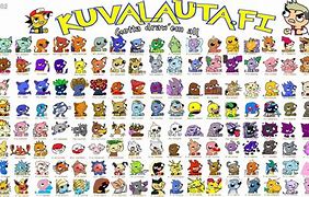 Image result for Pokemon Characters 151