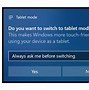 Image result for Activate Tablet Mode