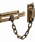 Image result for Door Chain Lock with Key