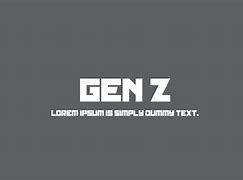 Image result for Gen Z Typography