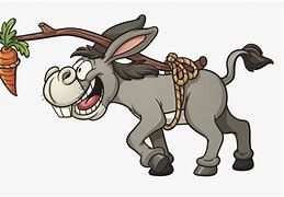 Image result for Donkey Carrot or Stick Clip Art