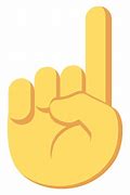 Image result for 1 Finger Emoji
