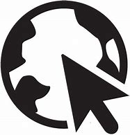 Image result for Internet Logo Black and White