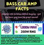 Image result for Car Bass Amplifier