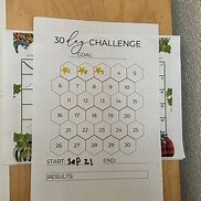 Image result for 30-Day Goal Challenge Template
