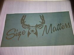 Image result for Size Matters Sticker