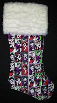 Image result for Joker Christmas Stocking