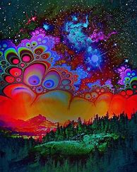 Image result for Trippy Dark Night Drawings Easy