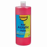 Image result for Red Acrylic Paint