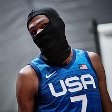 Image result for Kevin Durant Wallpaper Wearing Ski Mask with USA Basketball