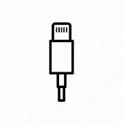 Image result for iPhone Lightning Cable Icon