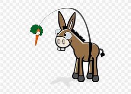 Image result for Donkey Carrot or Stick Clip Art