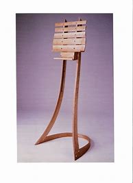 Image result for Natural Wood Music Stand