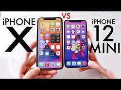 Image result for iPhone 12 Mini vs iPhone X