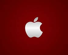 Image result for Apple Logo Red Background