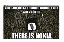 Image result for Nokia 3310 Minecraft Meme