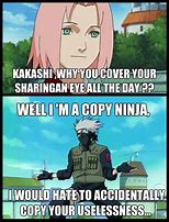 Image result for Naruto Memes Kakashi