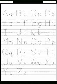 Image result for Free Printable Alphabet Letter Tracing Books