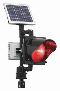 Image result for Solar Powered Flashing Lights