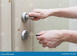 Image result for Person Unlocking Door Using Clip