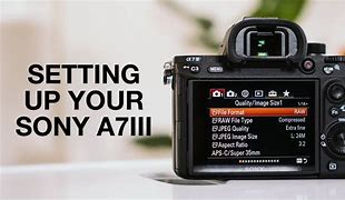 Image result for Sony A7iii Shutter Menu
